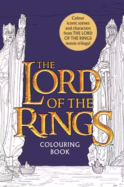 The Lord of the Rings Movie Trilogy Colouring Book
