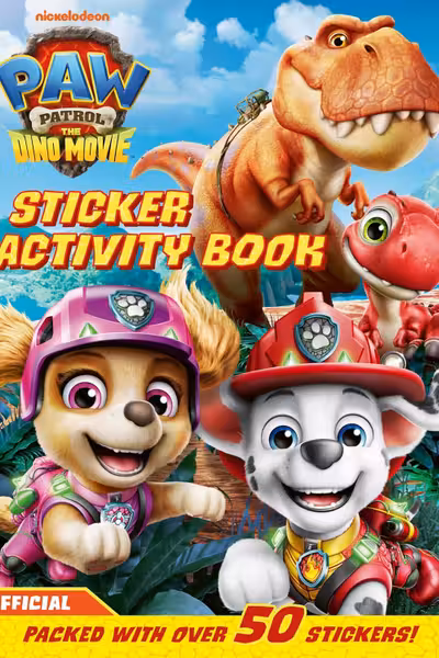 PAW Patrol: The Dino Movie Sticker Activity Book