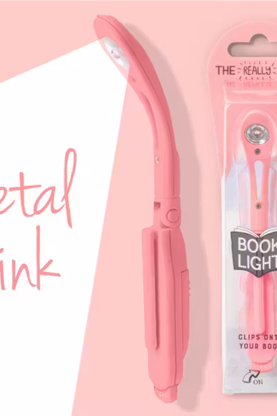 The Really Tiny Book Light Petal Pink