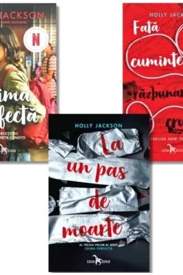 Pachet format din 3 volume Crima perfecta, Fata cuminte razbunare crunta, La un pas de moarte