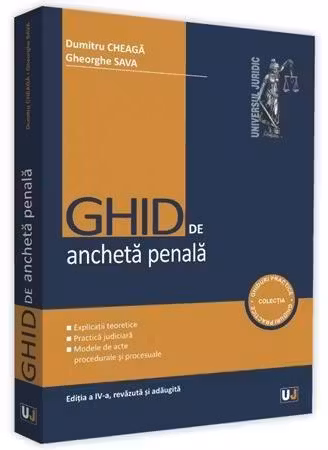 Ghid de anchetă penală Ed.4