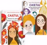 Pachet Caietul (2 carti): 1. Caietul, roman mic pentru fetitele care cresc mari; 2. Caietul, roman ilustrat pentru copiii care cresc mari