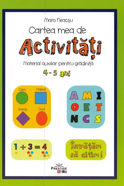 Cartea mea de activități 4-5 ani