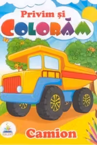 Privim si coloram. Camion