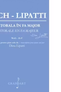 Pastorala in fa major de J. Bach. Transcriptie pentru pian