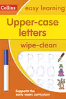 Collins Easy Learning: Upper Case Letters Wipe-Clean Activity Book (Ages 3-5)
