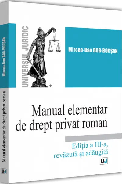 Manual elementar de drept privat roman Ed.3