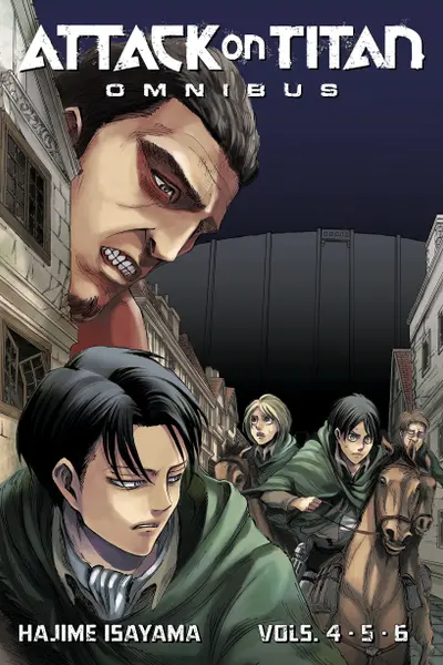 Attack on Titan Omnibus 2 (Volumes 4-6)
