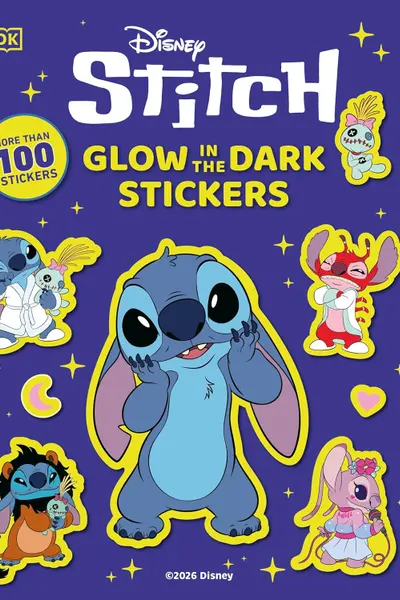 Stitch Glow in the Dark Stickers