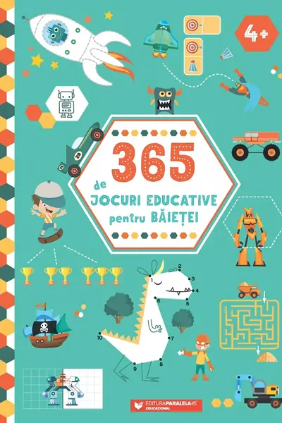 365 de jocuri educative pentru baietei 4+