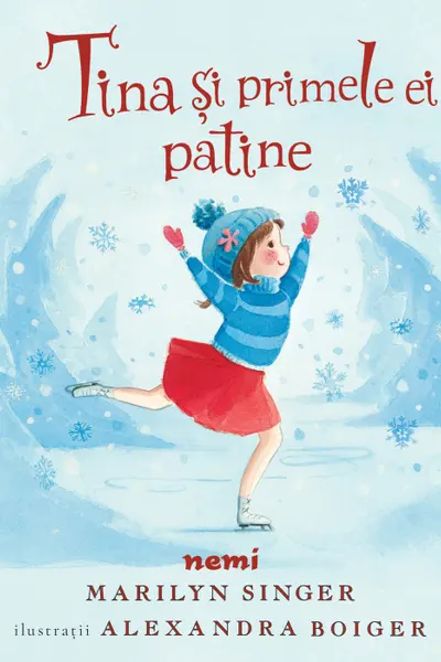 Tina si primele ei patine