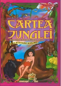Cartea junglei - carte de colorat