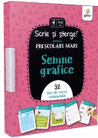 Semne grafice. Prescolari mari