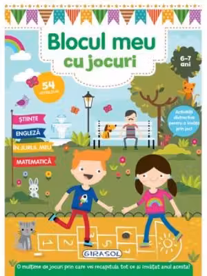 Blocul meu cu jocuri. 6-7 ani