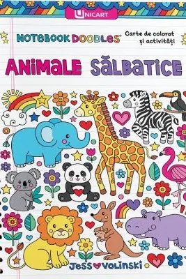 Animale salbatice. Carte de colorat si activitati