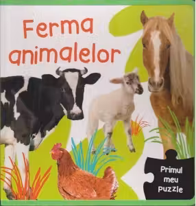 Primul meu puzzle. Ferma animalelor