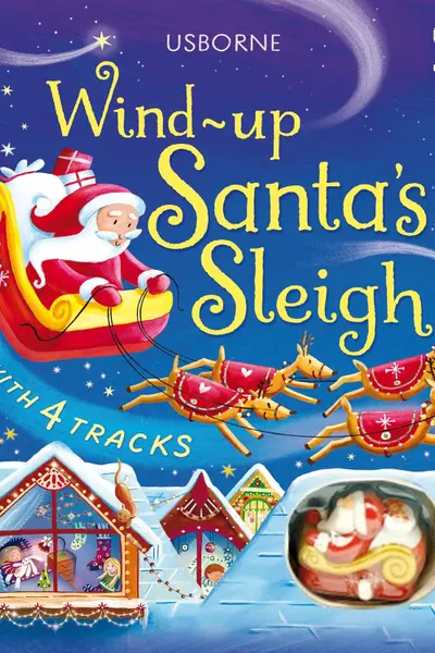 Wind-Up Santa's Sleigh