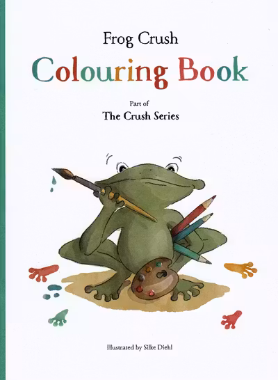 Frog Crush. Colouring Book