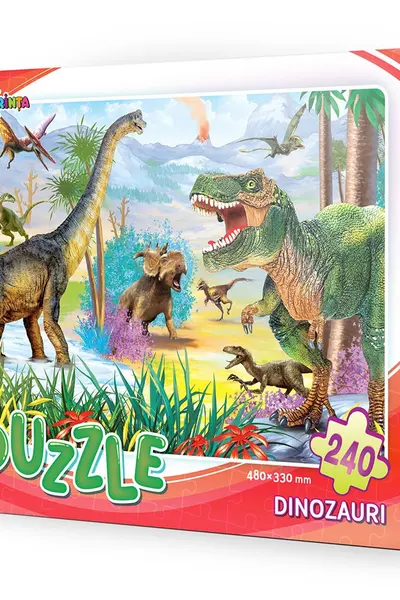 Puzzle. Dinozauri 240