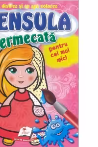 Ma distrez si colorez cu apa. Pensula fermecata pentru cei mici - Papusica