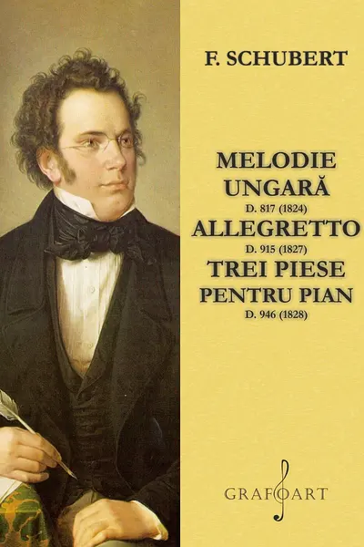 Melodie ungară. Allegretto. Trei piese pentru pian