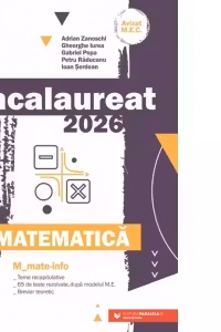 Matematică. Bacalaureat 2026