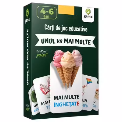 Unul vs Mai Multe. Carti de Joc Educative