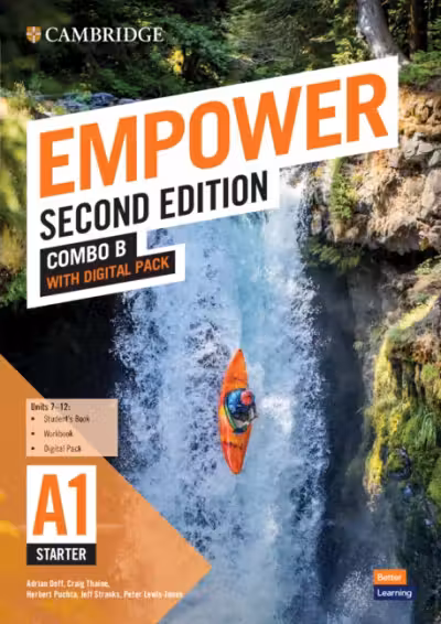 Empower Starter/A1. Combo B with Digital Pack (2nd edition). Cambridge British English