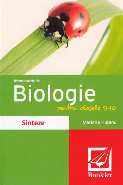 Memorator de Biologie - Clasele 9-10