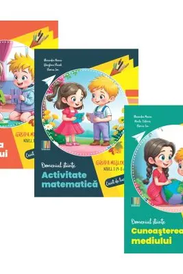Set 3 auxiliare gradinita 4-5 ani 2025
