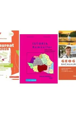 Pachet Bacalaureat 2026 Limba romana, Geografie si Istoria romanilor - Mihaela Dobos, Cristina Moldovan, Gheorghe Dondorici