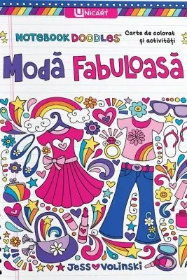 Moda fabuloasa. Carte de colorat si activitati