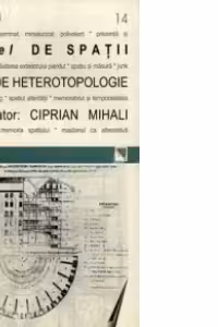 Altfel de spatii - Studii de heterotopologie