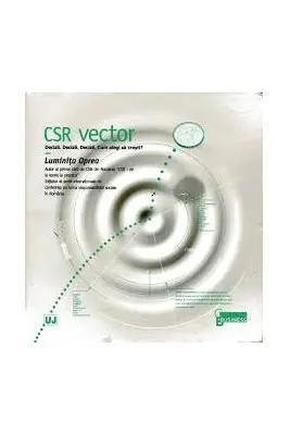 CSR vector. Decizii. Decizii. Decizii. Cum alegi sa cresti
