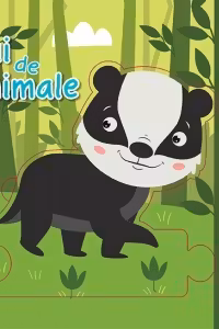 Pui de animale - carte puzzle