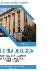 Teste grila de logica pentru pregatirea examenului de admitere 2023 la facultatile Drept si SNSPA
