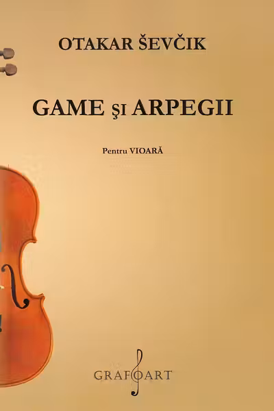 Game si arpegii pentru vioara