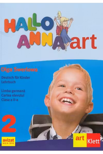 Hallo Anna. Germana - Clasa 2 - Cartea elevului