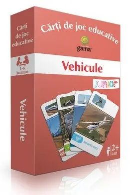 Carti de joc educative - Vehicule