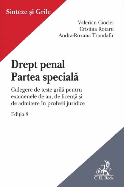 Drept penal. Partea specială Ed.8