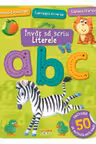 INVAT SA SCRIU. LITERELE. Carte cu autocolante