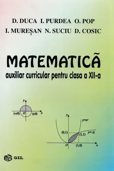 Matematică - Clasa 12 - Auxiliar curricular