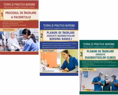 Pachet Teoria si practica nursing. Volumele 1, 2 si 3