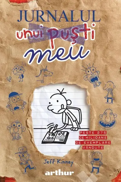 Jurnalul unui pusti. Jurnalul meu [cartonat]