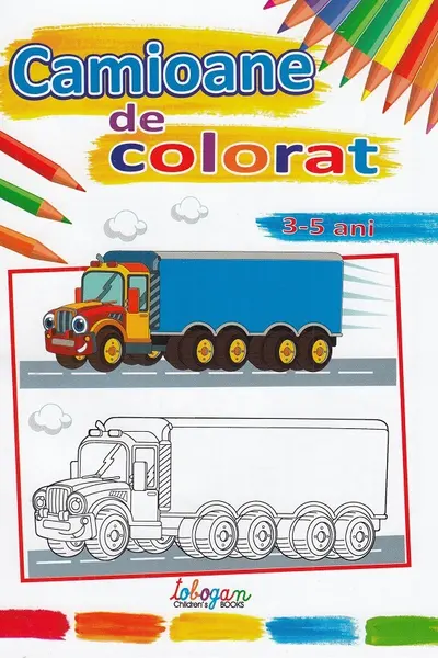 Camioane de colorat