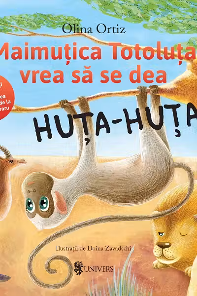 Maimutica Totoluta vrea sa se dea Huta-Huta