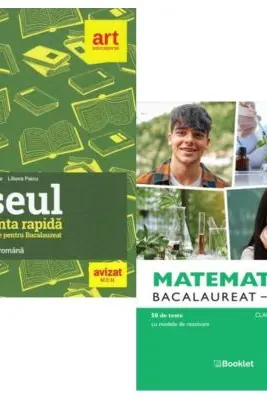 Pachet Bacalaureat 2026. Eseul. Varianta rapida de pregatire si Matematica M2 Profil Stiinte ale naturii. Teste - Liliana Paicu, Claudia Temneanu
