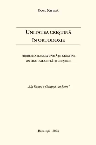 Unitatea creștina în Ortodoxie