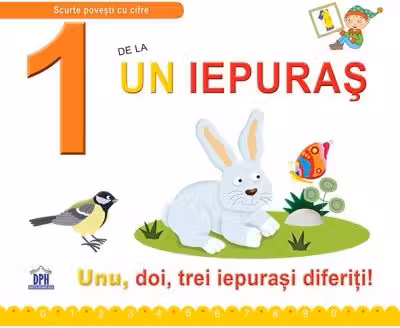 1 de la Un iepuras. Unu, doi, trei iepurasi diferiti! Necartonata - Greta Cencetti