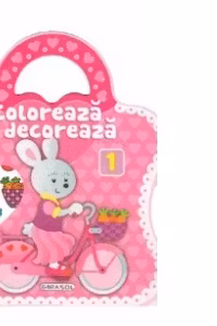 Coloreaza si decoreaza - numarul 1